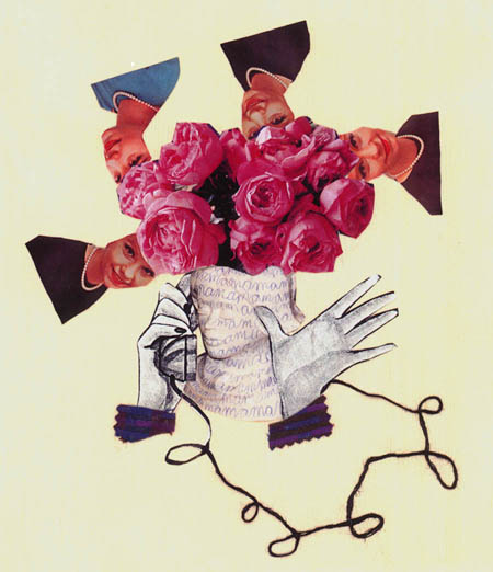roses and hands